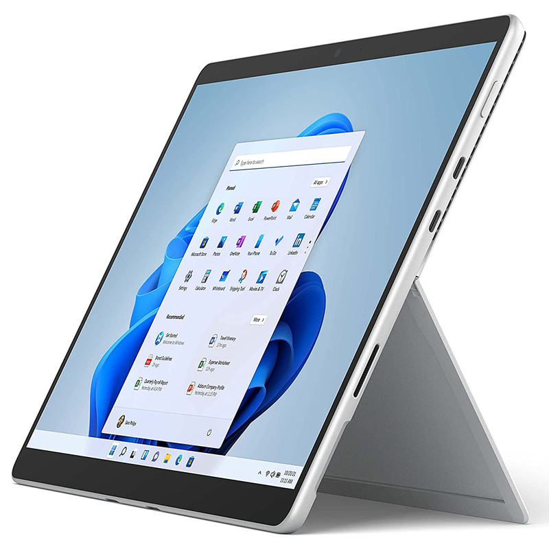 لپ‌تاپ تبلت شو سورفیس مدل Surface Pro 8 | پردازنده Core i5 1145G7 | رم 8 گیگابایت DDR4 | حافظه داخلی 512 گیگابایت SSD | صفحه نمایش 13 اینچی (استوک)