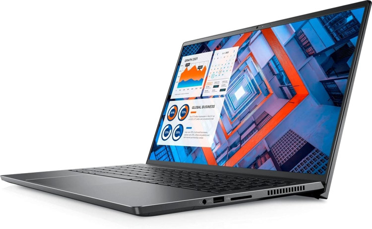 لپتاپ دل مدل Dell Vostro 7510 | پردازنده Core i7 11800H | رم 24 گیگابایت DDR4 | حافظه داخلی 1 ترابایت | گرافیک Rtx 3050ti 4GB (استوک)