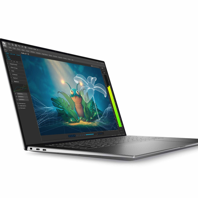 لپتاپ دل مدل Dell Precision 5570 | پردازنده Core i7 12700H | رم 64 گیگابایت DDR5 | حافظه داخلی 1 ترابایت SSD | گرافیک RTX A1000 4GB لمسی 4k (استوک)