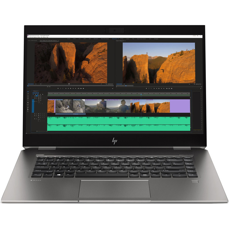 لپتاپ اچ پی مدل HP Zbook Studio G5 | پردازنده Core i7 9750H | رم 16 گیگابایت DDR4 | حافظه داخلی 512 گیگابایت SSD