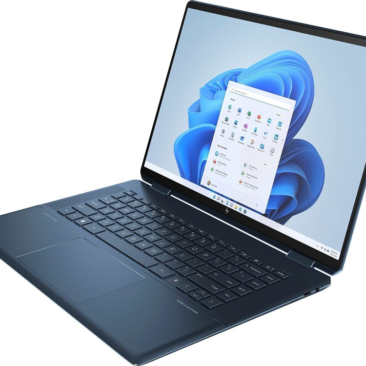 لپتاپ اچ پی مدل HP Spectre X360 16 | پردازنده Core i7 11390H | رم 16 گیگابایت DDR4 | حافظه 512 گیگابایت SSD | صفحه نمایش 3k لمسی (استوک)