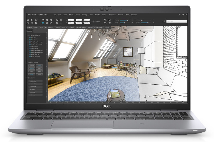 لپتاپ دل مدل Precision 3560 | پردازنده Core i7 1185G7 | رم 16 گیگابایت DDR4 | حافظه داخلی 256 گیگابایت SSD | گرافیک NVIDIA T500 2GB (استوک)