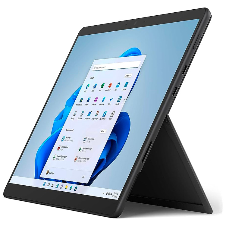 لپ‌تاپ مایکروسافت سورفیس مدل Surface Pro 8 | پردازنده i5 1145g7 | رم 16 گیگابایت DDR4 | حافظه داخلی 512 گیگابایت SSD | صفحه نمایش 13.3 اینچی لمسی (استوک)